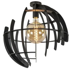 Clearance Straluma Plafondlamp Terra 60cm zwart