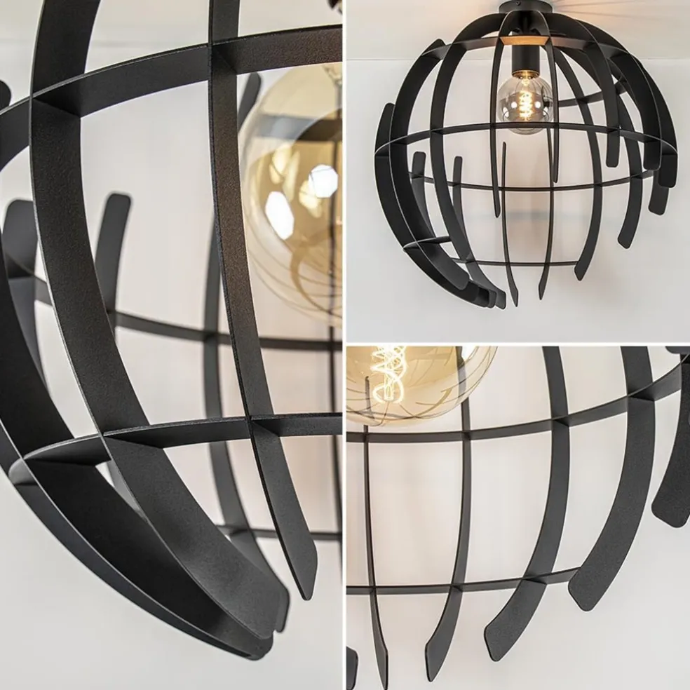 Clearance Straluma Plafondlamp Terra 60cm zwart