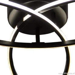 Cheap Straluma Plafondlamp 3-v eclips zwart 3-st.dimb.