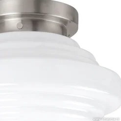 Best Straluma Plafondlamp York art deco opaal glas