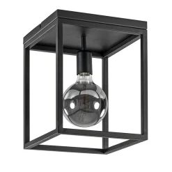 Cheap Straluma Plafondlamp zwart open frame
