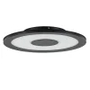 Best Straluma Plafondlamp zwart rond 38cm 3-st.dim.