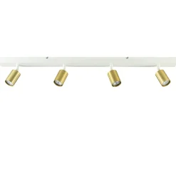 Sale Straluma Plafondspot Bounce 4L balk wit/matgoud
