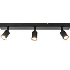 Shop Straluma Plafondspot Bounce 3L balk zwart
