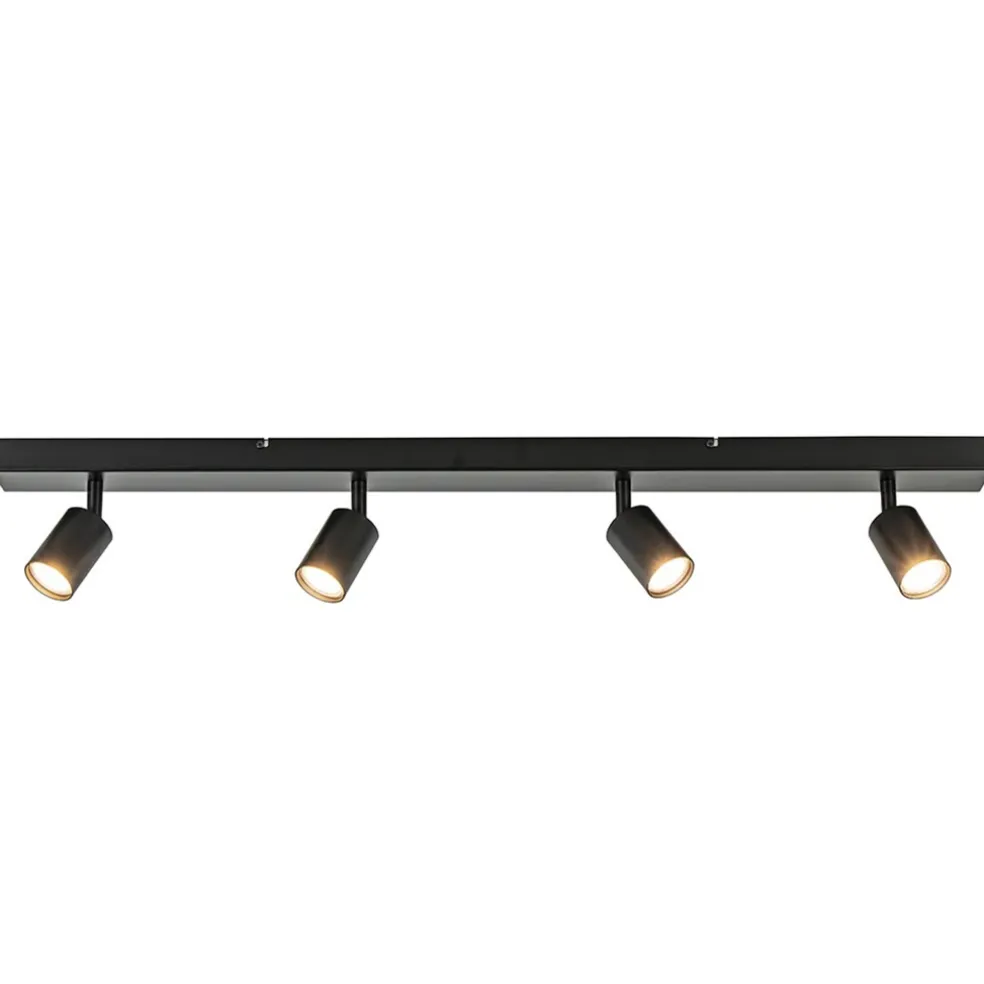 Best Sale Straluma Plafondspot Bounce 4L balk zwart