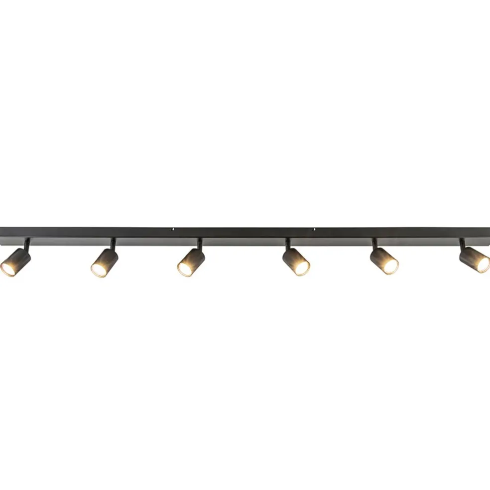 New Straluma Plafondspot Bounce 6L 160cm zwart