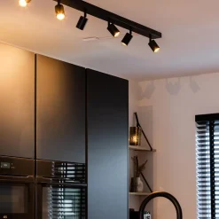 New Straluma Plafondspot Bounce 6L 160cm zwart