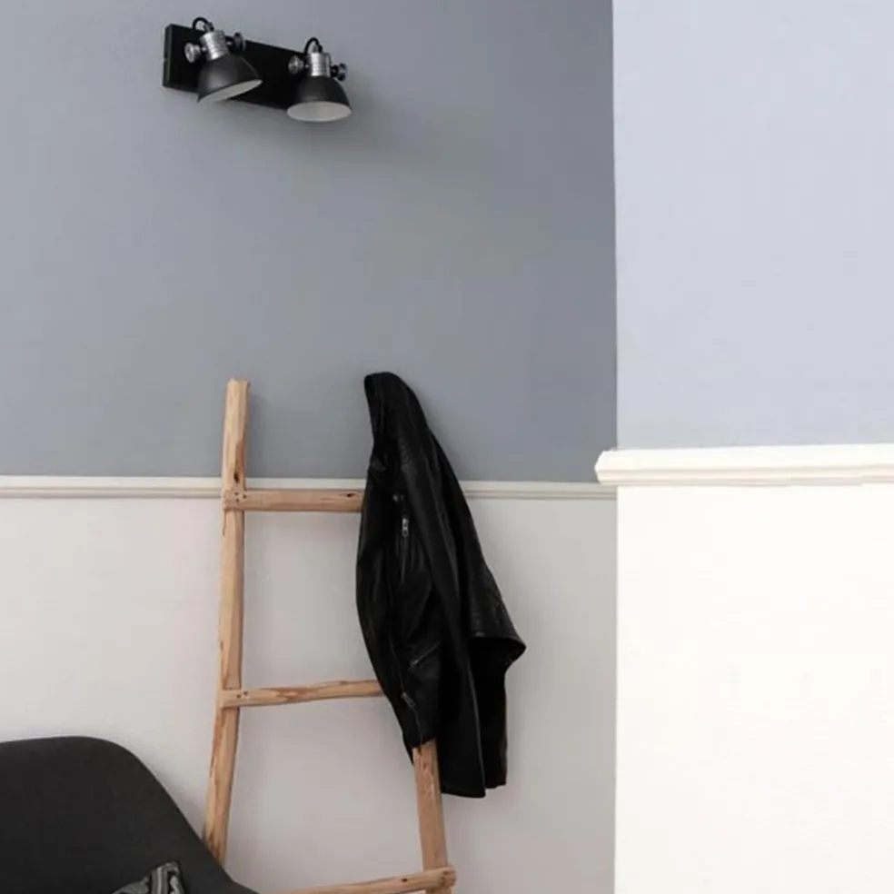 Shop Straluma Plafondspot Brooklyn 2l zwart industrieel