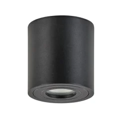 Cheap Straluma Plafondspot cilinder zwart gu10 IP44