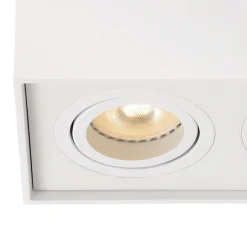 Flash Sale Straluma Plafondspot dubbel box wit gu10