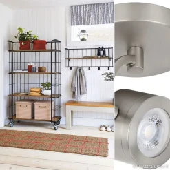 Shop Straluma Plafondspot enkel alu mat gu10