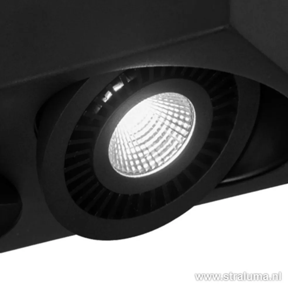 Cheap Straluma Plafondspot Eye 3L box zwart led 3000k