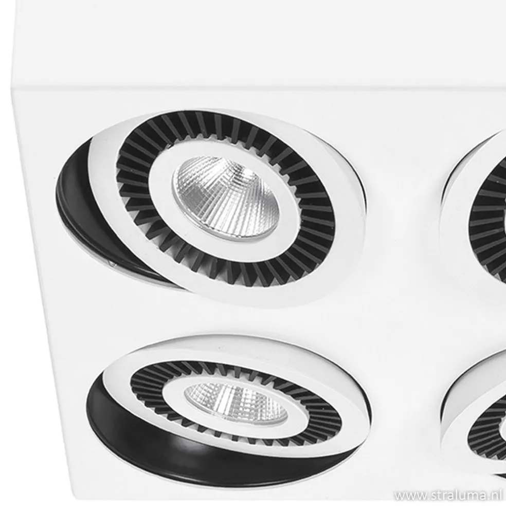 Flash Sale Straluma Plafondspot Eye 4L wit/zwart 3000k