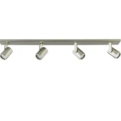 Clearance Straluma Plafondspot Halo 4L balk rvs gu10