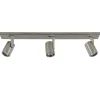 Hot Straluma Plafondspot Halo 3L balk rvs gu10