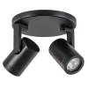 Online Straluma Plafondspot Halo Spot 2L rond zwart