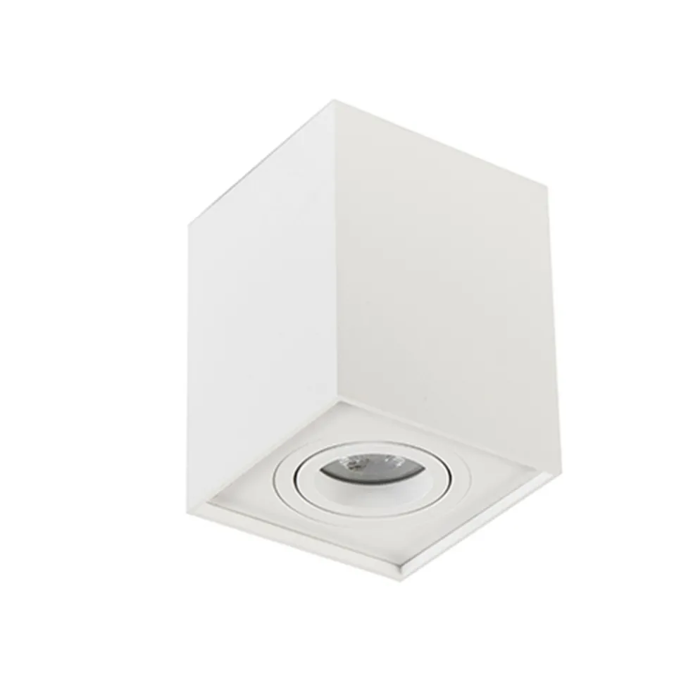 Clearance Straluma Plafondspot kubus wit verstelbaar gu10