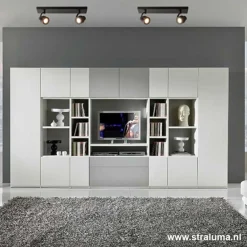 Hot Straluma Plafondspot mat zwart balk 2-lichts gu10