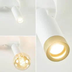 Cheap Straluma Plafondspot Miller 2l wit/goud pucc