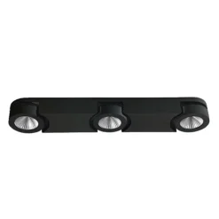 Cheap Straluma Plafondspot Montreal 3L balk zwart 3000k