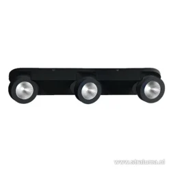 Cheap Straluma Plafondspot Montreal 3L balk zwart 3000k