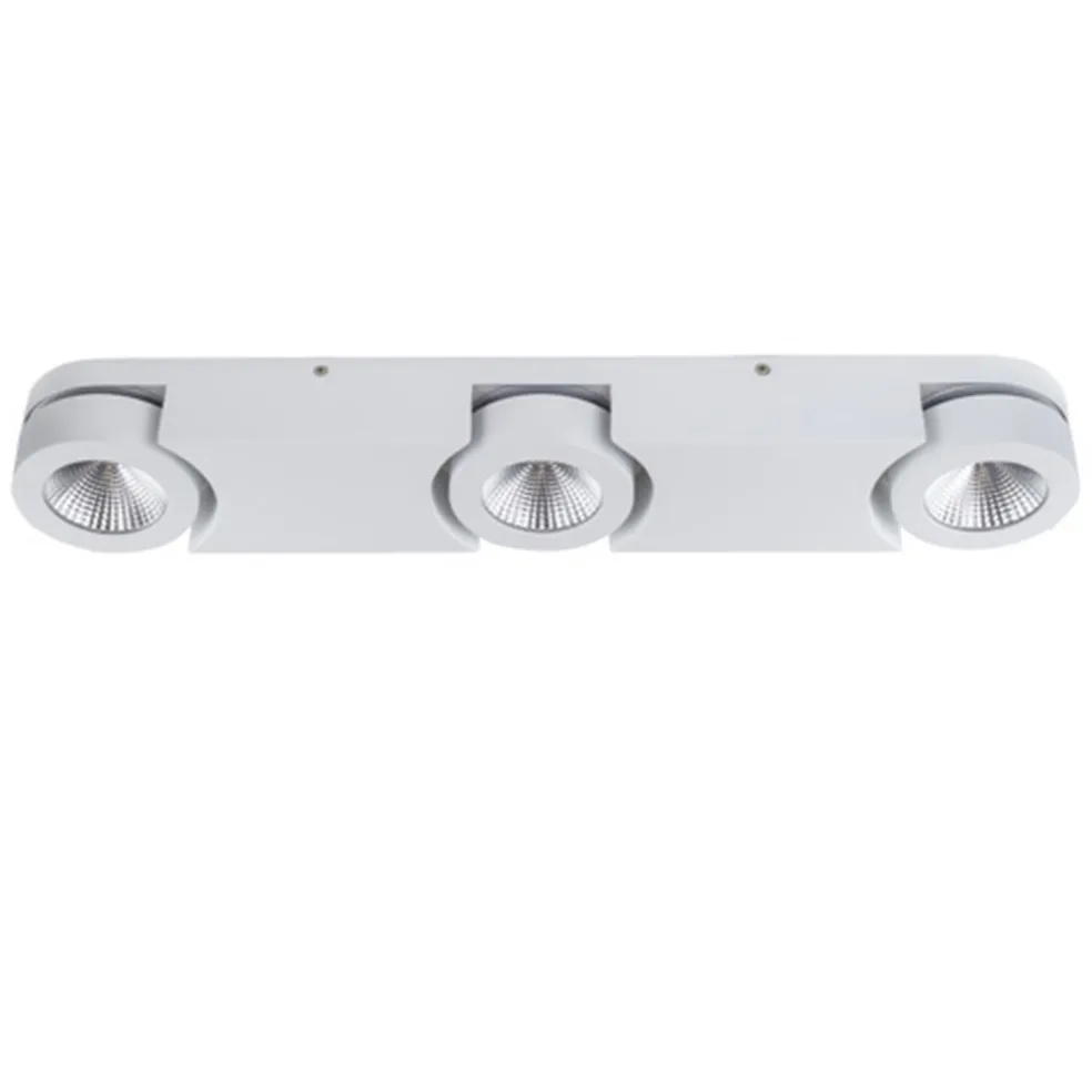 Clearance Straluma Plafondspot Montreal 3L balk wit 3000k