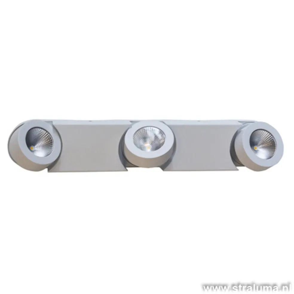 Clearance Straluma Plafondspot Montreal 3L balk wit 3000k