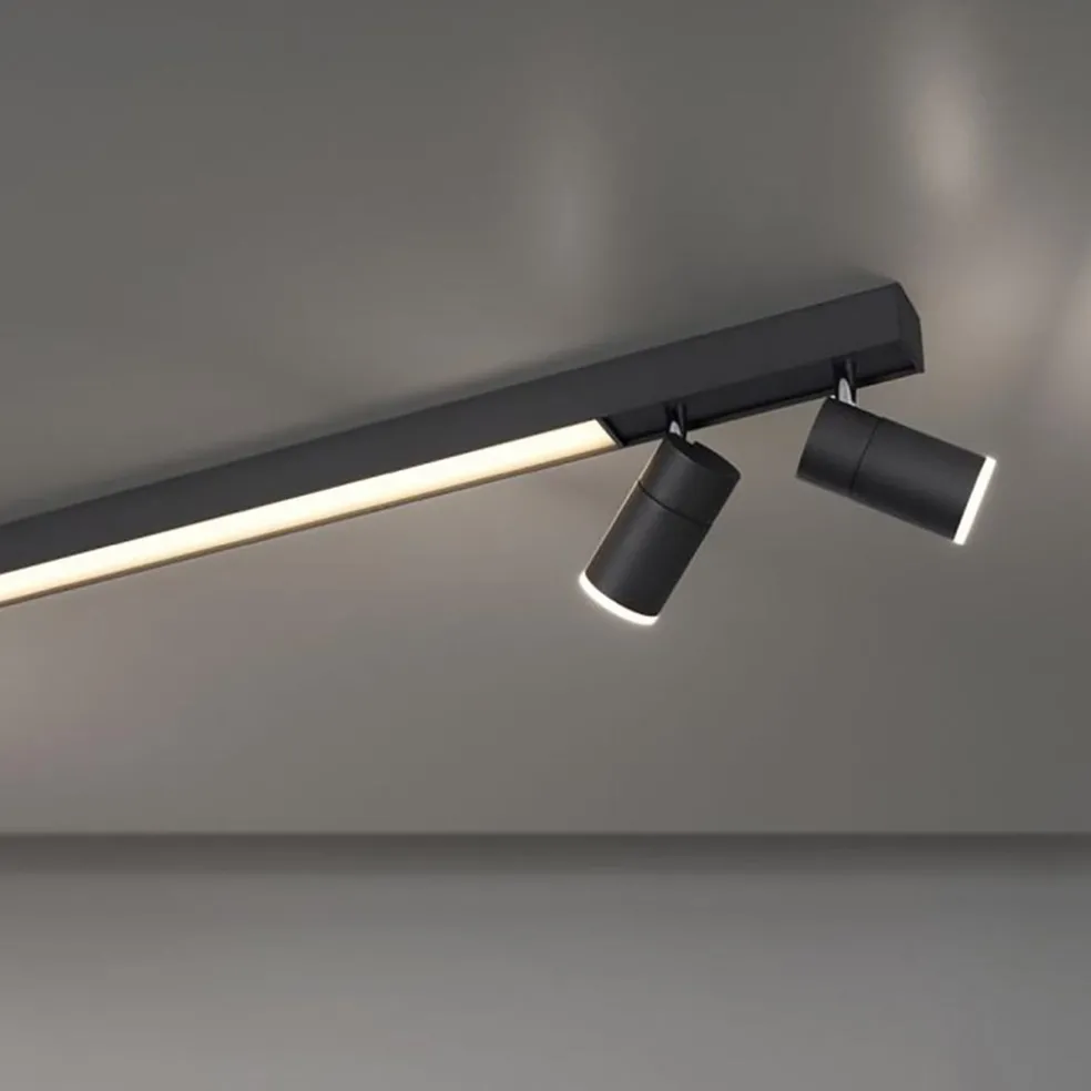 Cheap Straluma Plafondspot Pure Lines antraciet smart