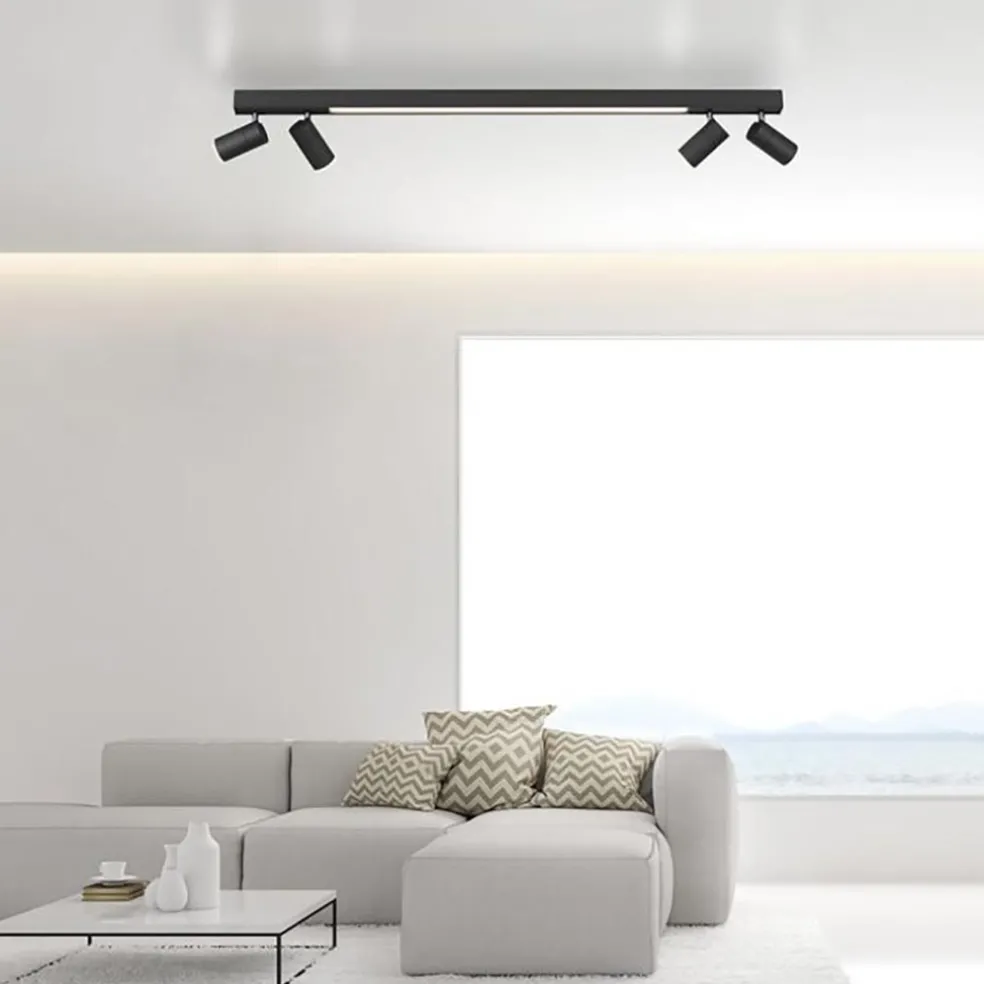 Cheap Straluma Plafondspot Pure Lines antraciet smart