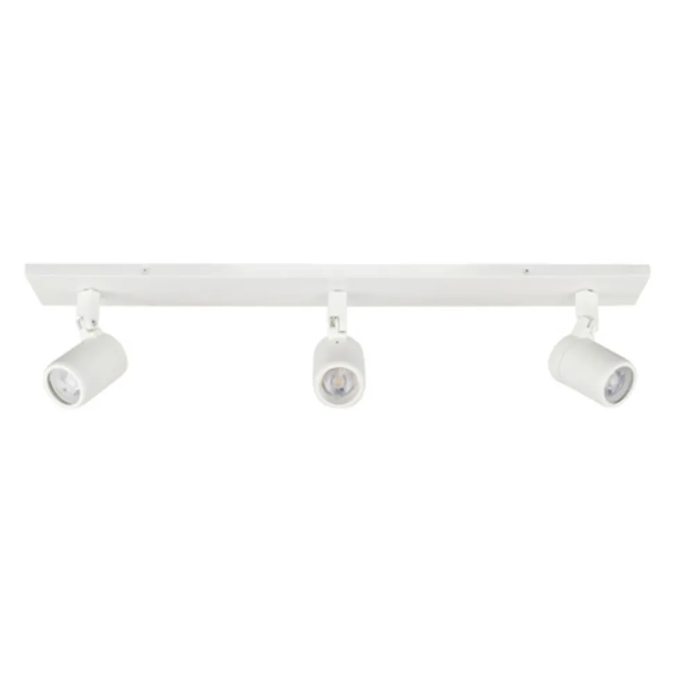 Discount Straluma Plafondspot Rain 3L balk wit gu10 IP44
