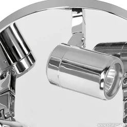 Sale Straluma Plafondspot Rain 3l rond chroom IP44