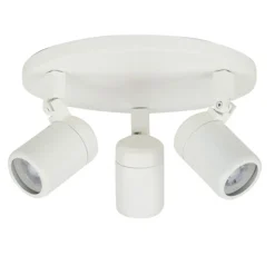 Clearance Straluma Plafondspot Rain 3L rond wit IP44