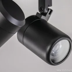 Store Straluma Plafondspot Rain 2L rond zwart IP44
