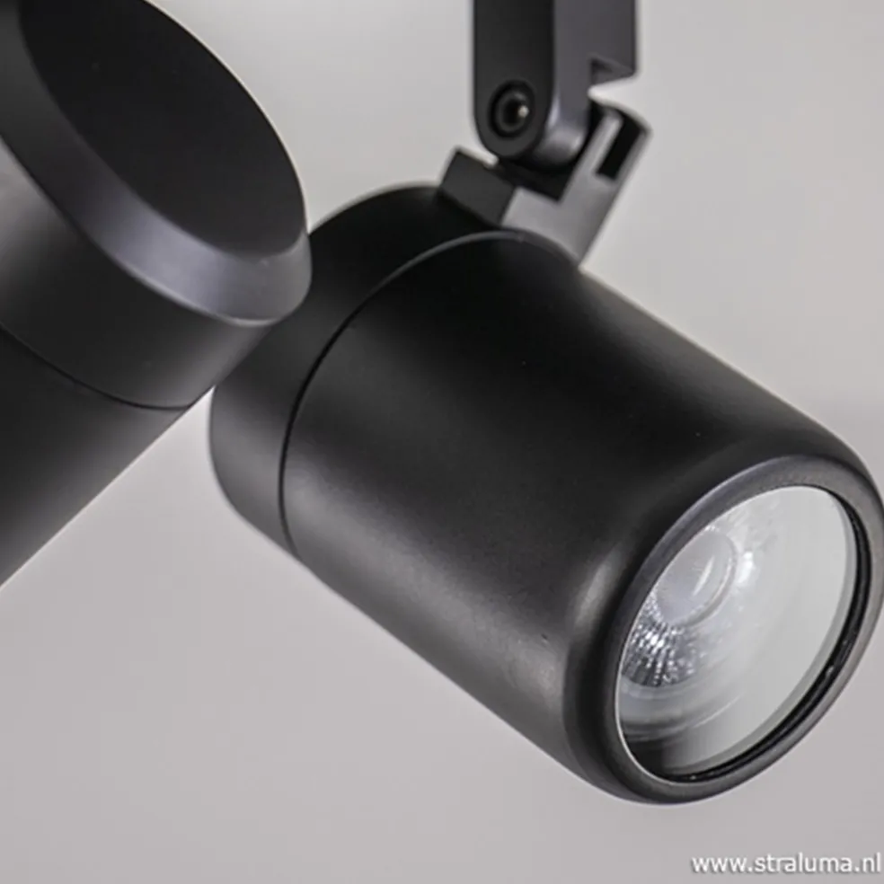 Store Straluma Plafondspot Rain 2L rond zwart IP44