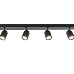 Flash Sale Straluma Plafondspot Razza 4L balk zwart gu10
