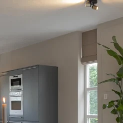 Store Straluma Plafondspot Razza 2L rond zwart/goud