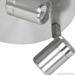 Flash Sale Straluma Plafondspot rond Rain 3-l nikkel IP44