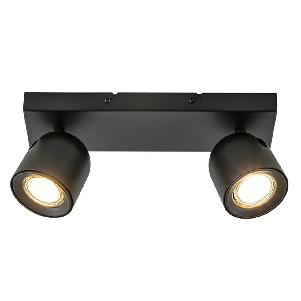 Clearance Straluma Plafondspot Solare 2l balk zwart