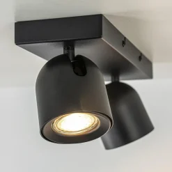 Clearance Straluma Plafondspot Solare 2l balk zwart