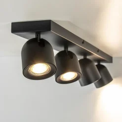 Flash Sale Straluma Plafondspot Solare 4l balk zwart