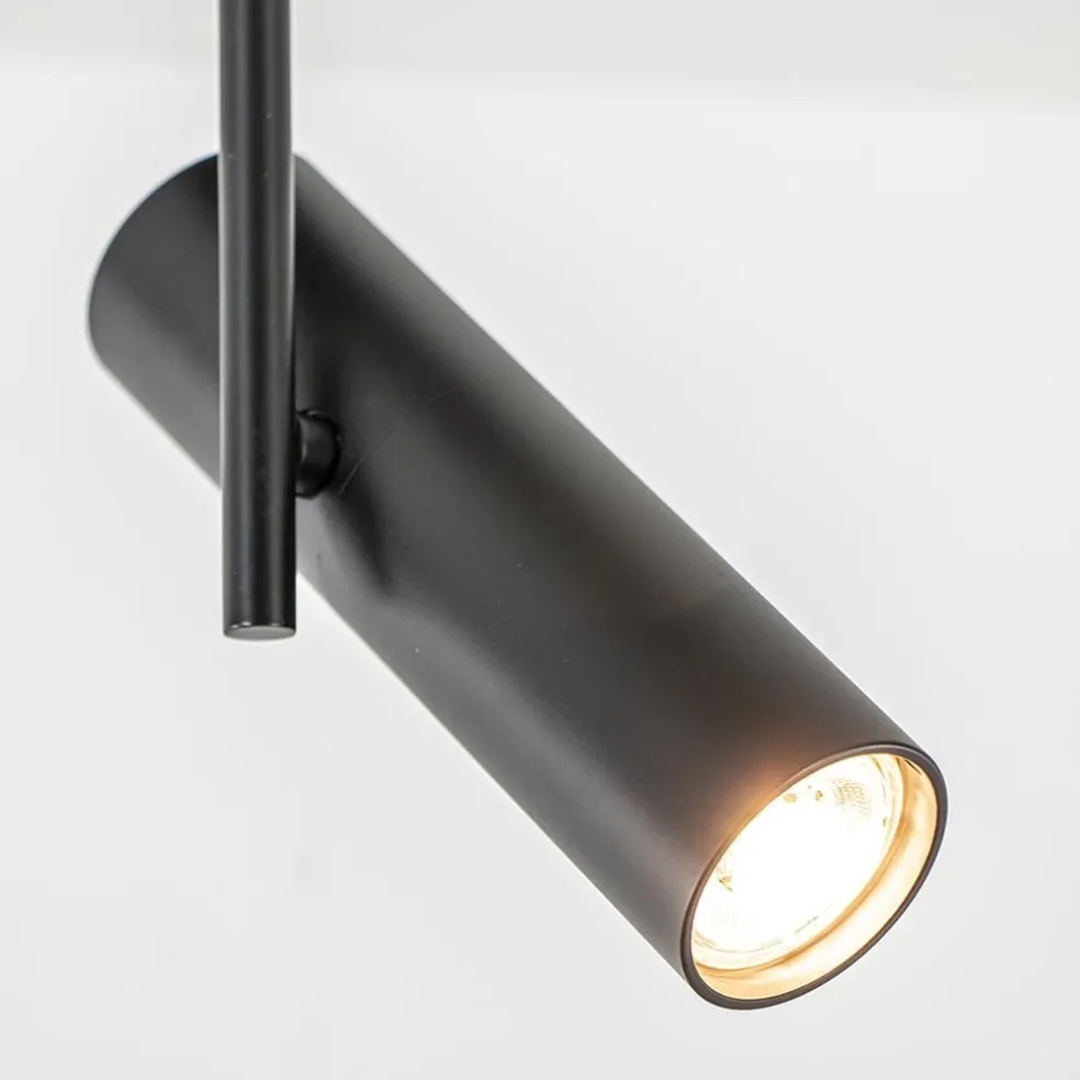 Discount Straluma Plafondspot Trend enkel zwart gu10 mini