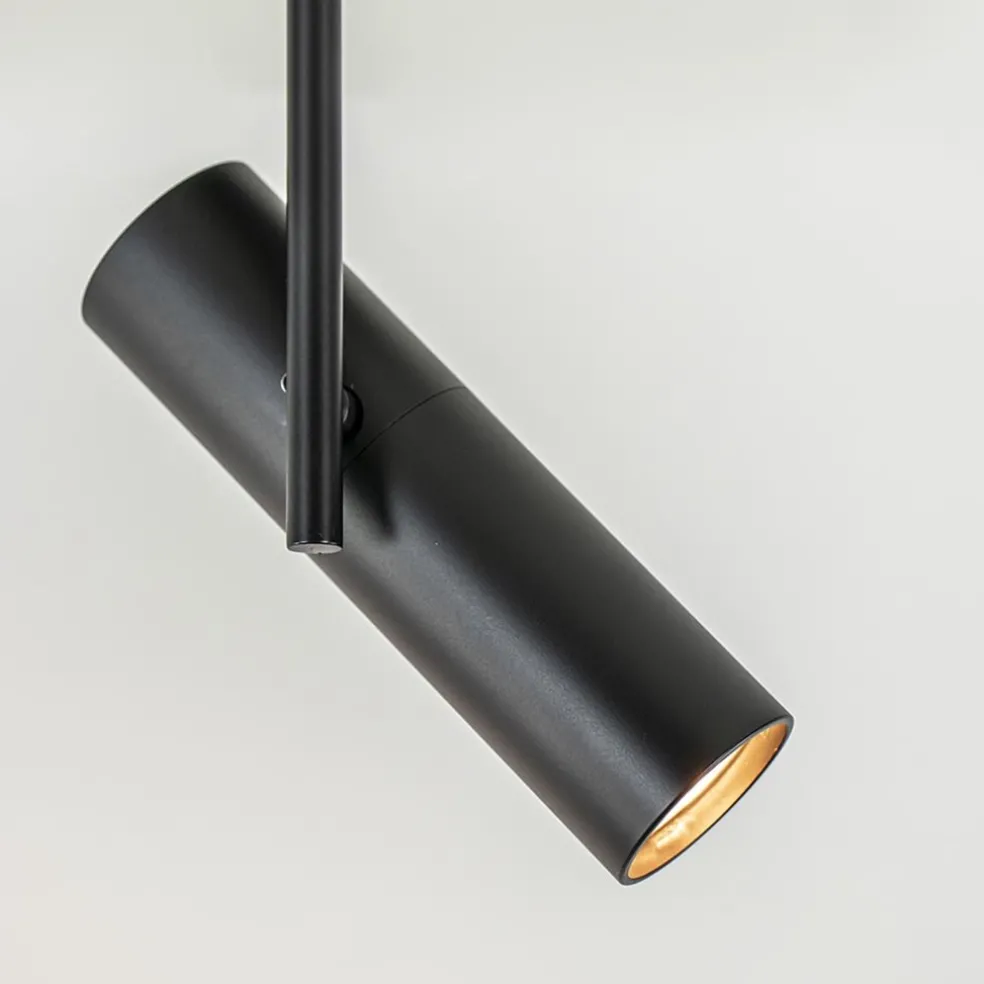 Sale Straluma Plafondspot Trend 3L balk zwart gu10mini