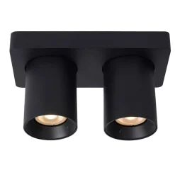 Fashion Straluma Plafondspot tube 2-L zwart incl.gu10 dtw