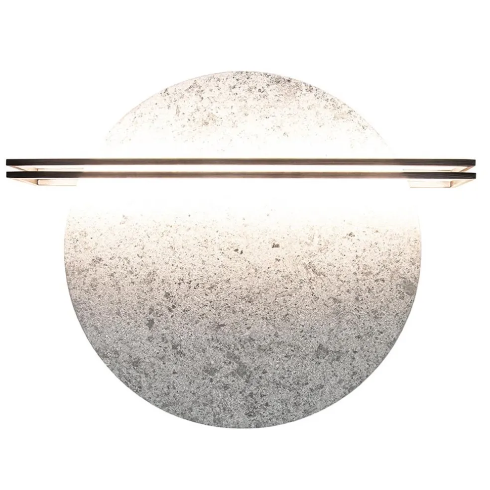 Clearance Straluma Plafond/wandl. Essenza silver powd/iron