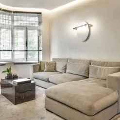 Clearance Straluma Plafond/wandl. Essenza silver powd/iron
