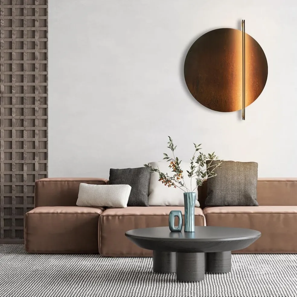 Best Straluma Plafond/wandlamp Essenza 90 rust/bronze