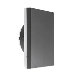 Sale Straluma Plafond/wandlamp square antraciet