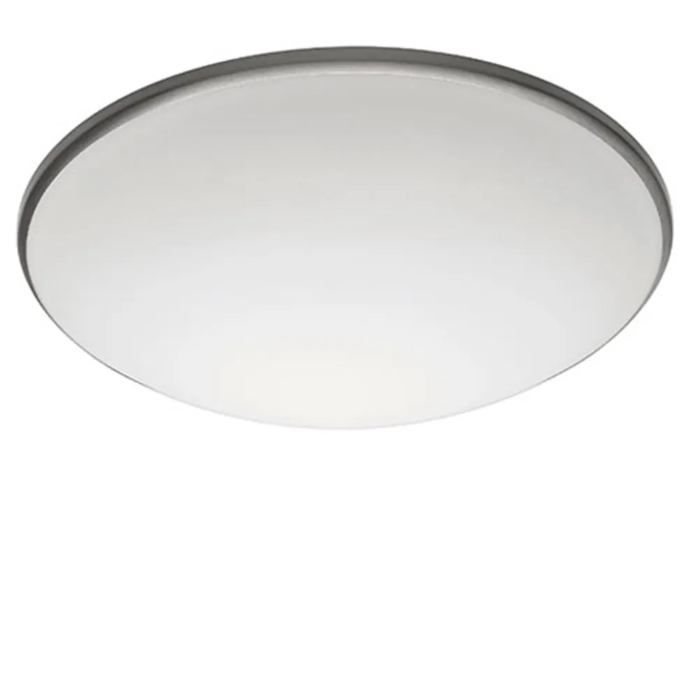 Best Straluma Plafonnière Art nikkel/wit 30cm