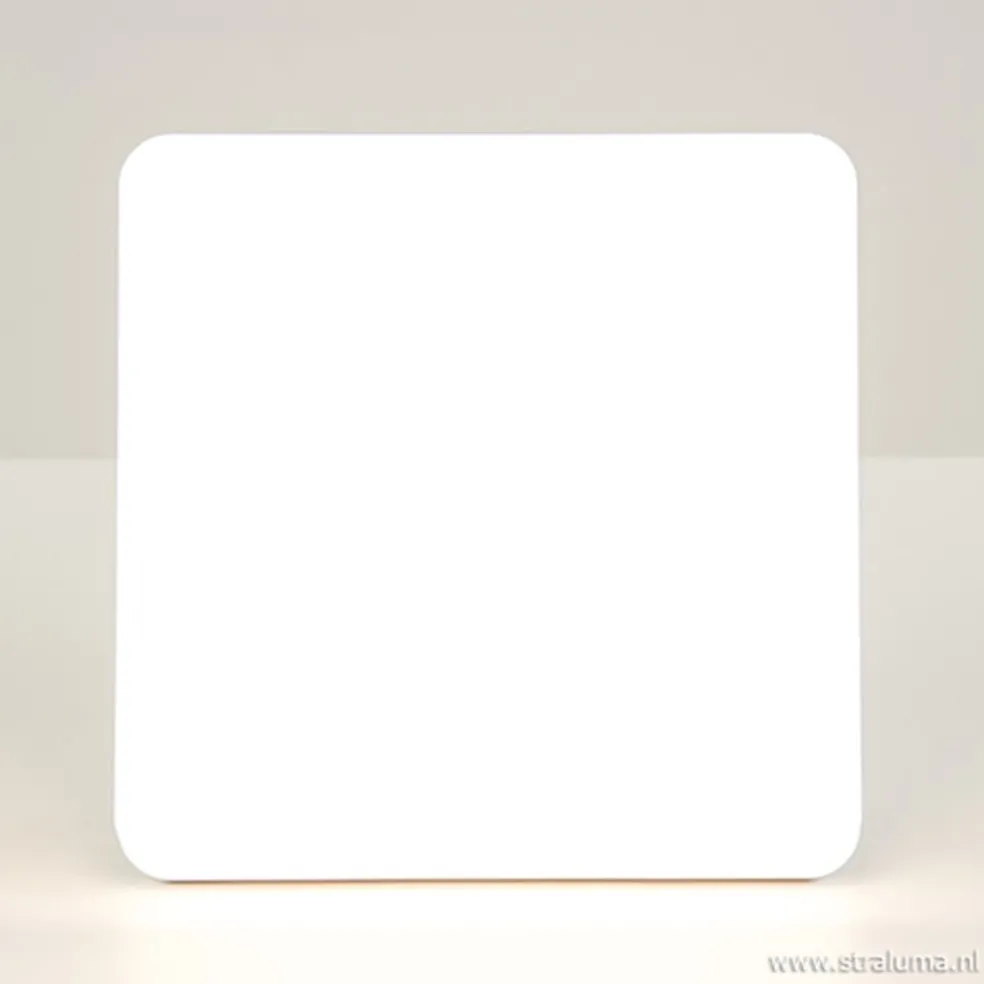 Shop Straluma Plafonnière Basic square wit 3000K IP44