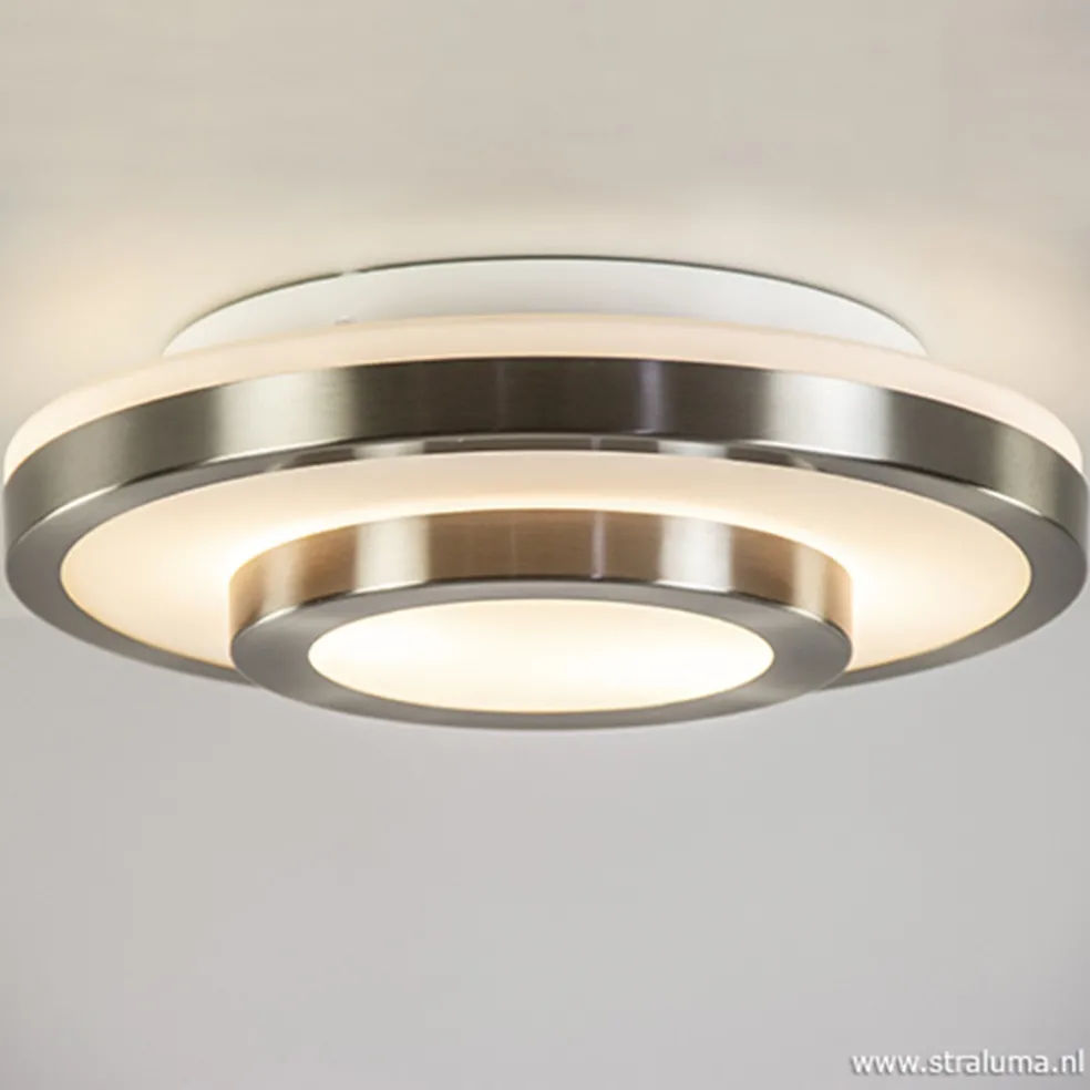 Clearance Straluma Plafonnière Master 435 nikkel IP44